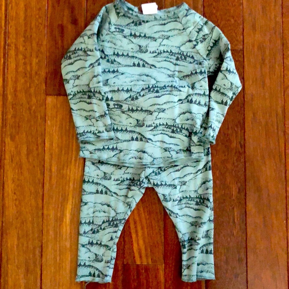 H&M Green Matching Set Landscape